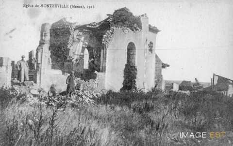 Eglise détruite (Montzéville)
